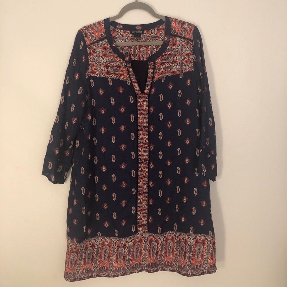Lucky brand dress long sleeve